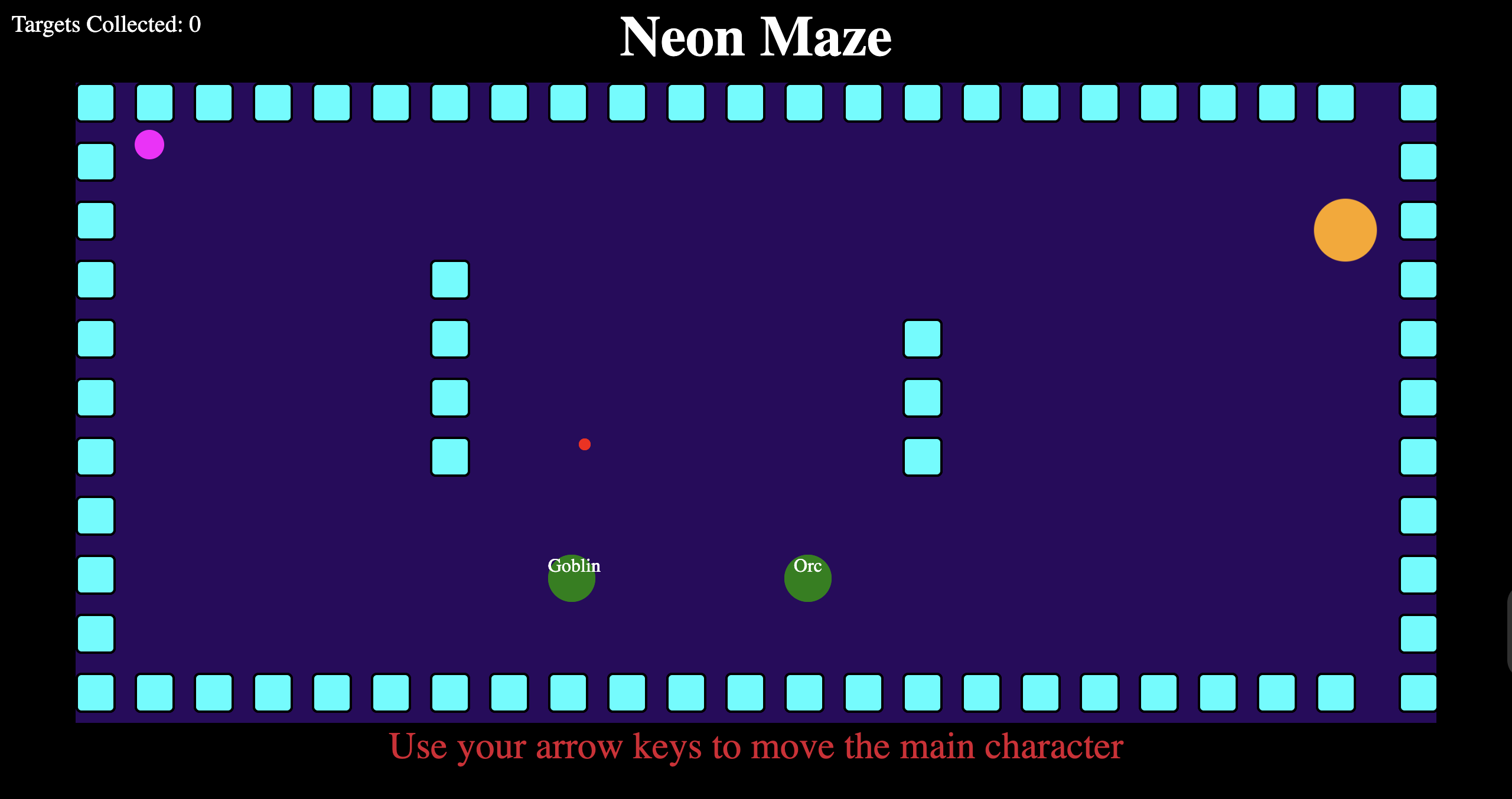 Neon Maze